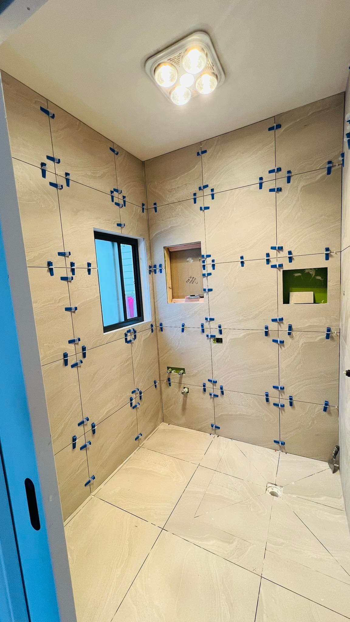 Premium tiled wall by NJ Pro Tiling