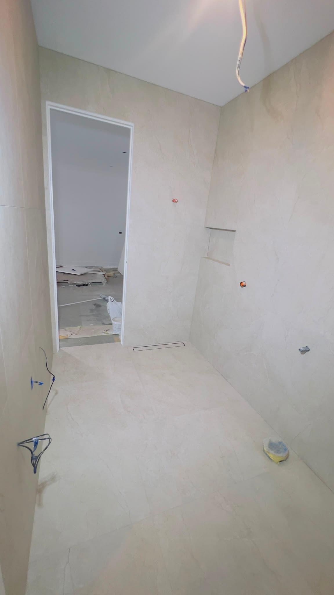 Custom Shower Layout